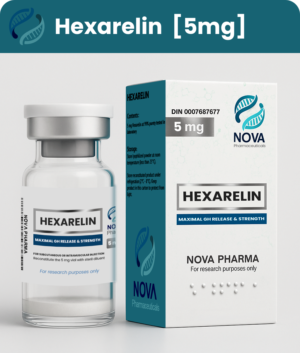 Hexarelin — view 1