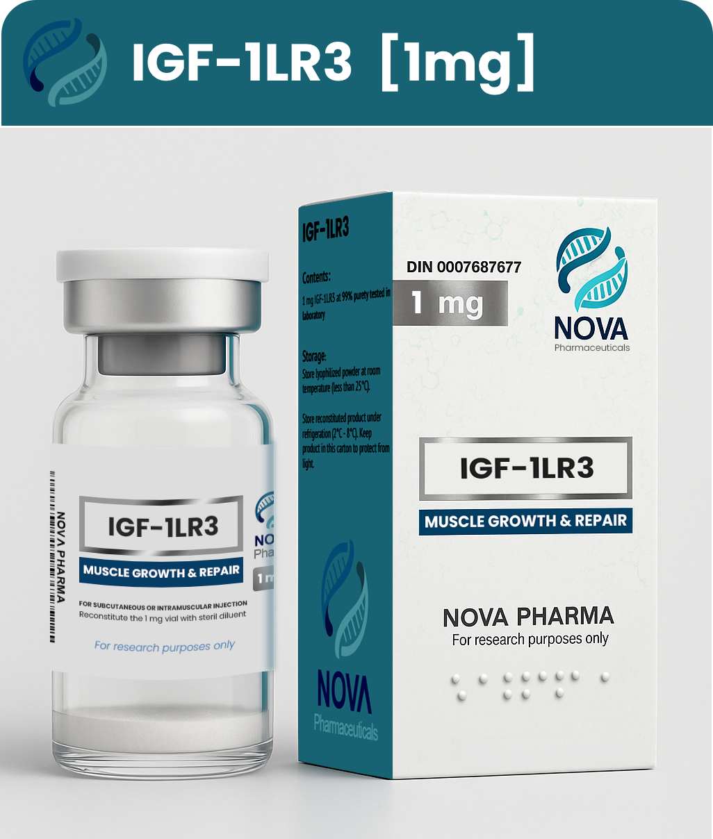 IGF-1 LR3 — view 1