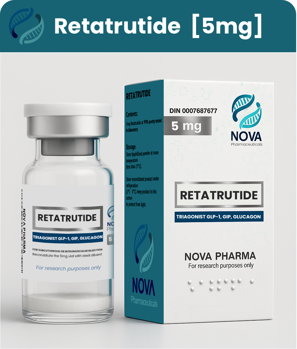 Retatrutide 5mg — view 1