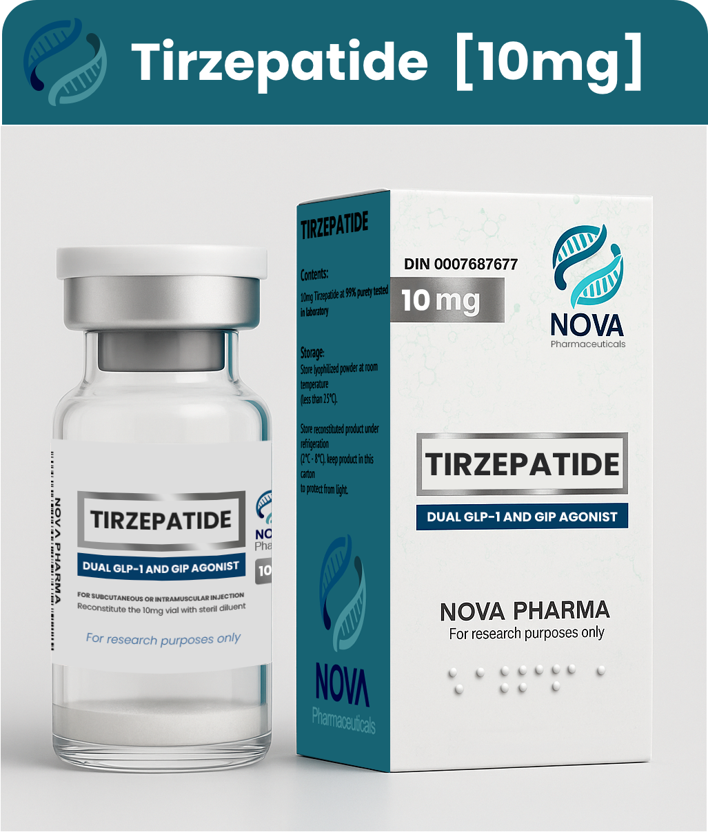 Tirzepatide 10mg — view 1